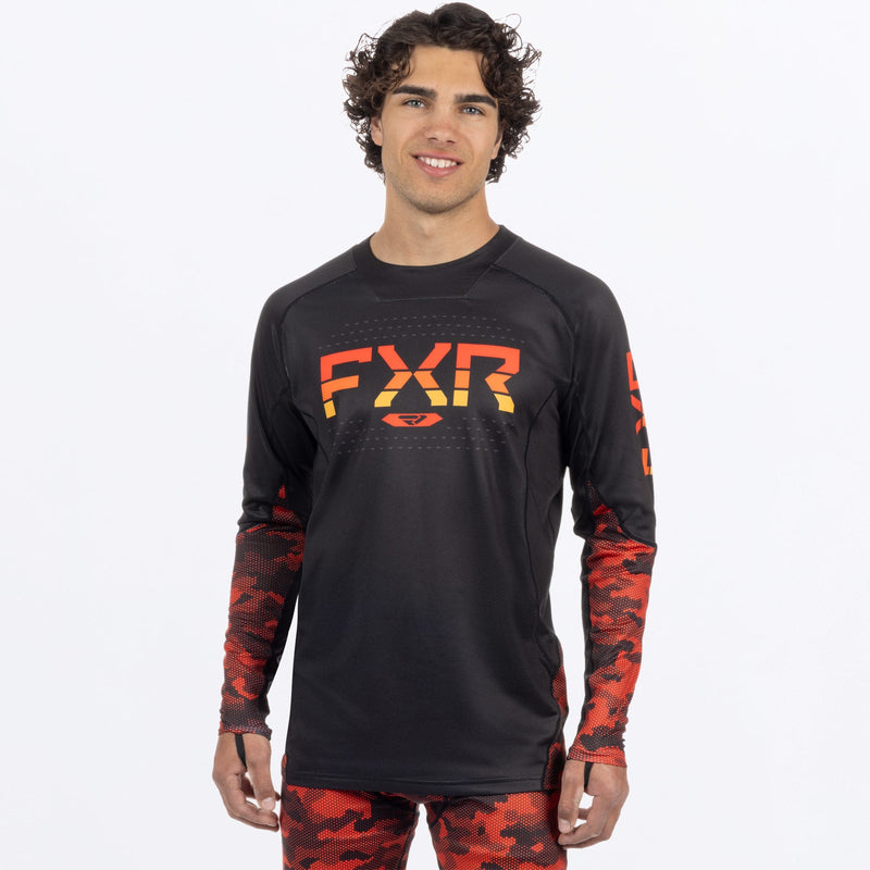 Chargez l'image dans la visionneuse de la galerie, MAtmosphere_Longsleeve_RedHex_SKU_231344-_2100_Front
