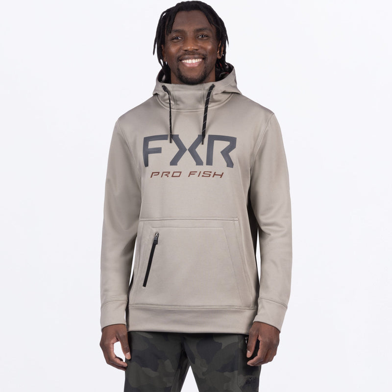 Chargez l'image dans la visionneuse de la galerie, ProFishTech_PO_Hoodie_M_StoneEarthCamo_252037-_1716_front
