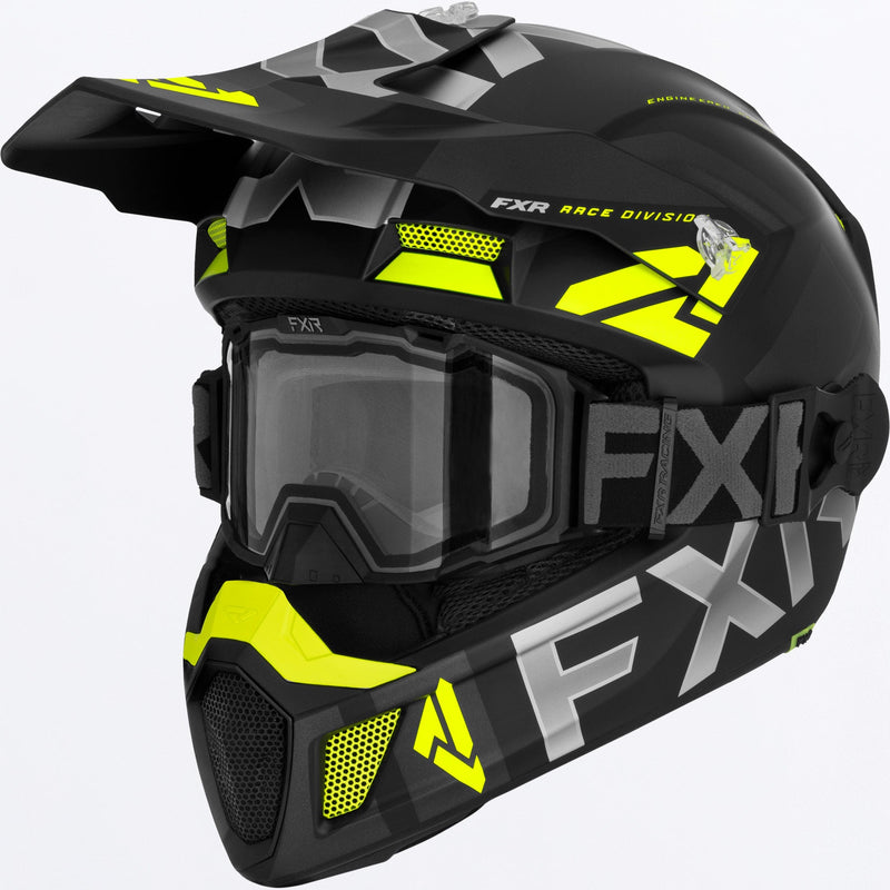 Chargez l'image dans la visionneuse de la galerie, ClutchColdStopQRS_Helmet_BlackHiVis_230652-_1065_front
