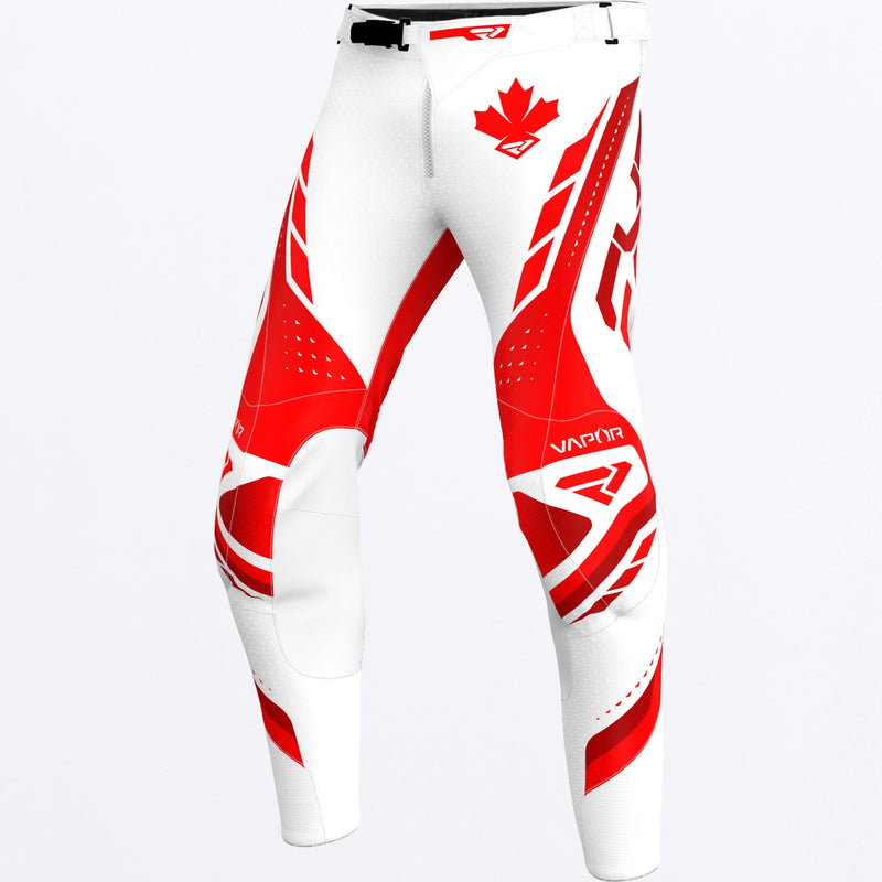 Chargez l'image dans la visionneuse de la galerie, CustomVaporTeamCanadaMX_Pant_RedWhite_SKU_253387-_2001_Front
