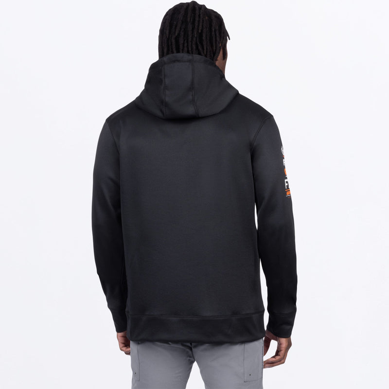 Chargez l'image dans la visionneuse de la galerie, MRaceDivTechPO_Hoodie_BlackOrange_SKU_252036-_1030_Extra**hover**

