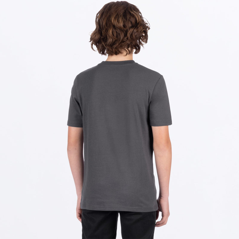 Chargez l'image dans la visionneuse de la galerie, YthElevatePremium_T-Shirt_AsphaltRed_SKU_261509-_0820_Extra
