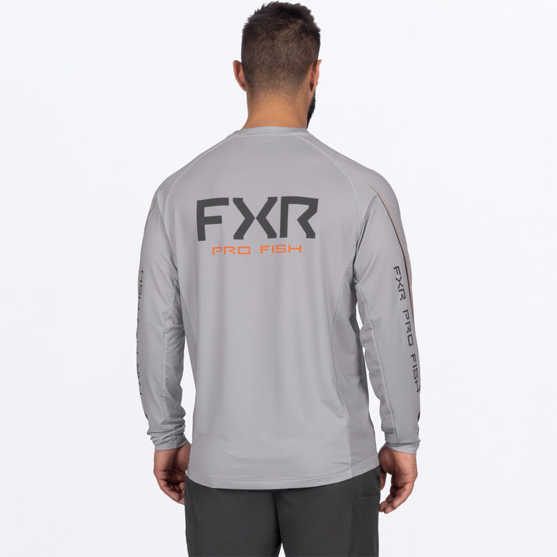 Chargez l'image dans la visionneuse de la galerie, MDerbyAirUPF_Longsleeve_GreyOrange_SKU_262099-_0530_Extra**hover**
