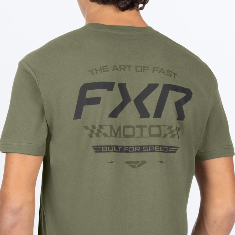 Chargez l'image dans la visionneuse de la galerie, MArtofFastPremium_T-Shirt_MossBlack_SKU_261323-_7910_Extra2
