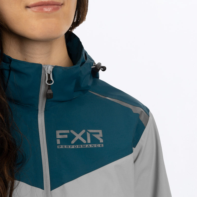 Chargez l'image dans la visionneuse de la galerie, Adventure_Tri_Laminate_Jacket_W_GreyOcean_2222204-_0548_frontDetail
