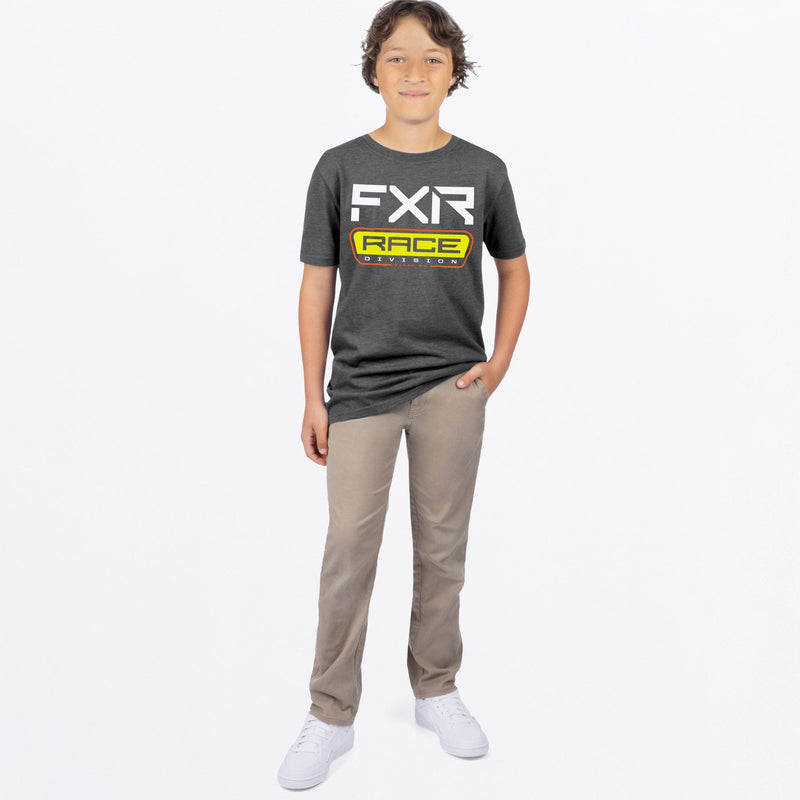 Chargez l'image dans la visionneuse de la galerie, RaceDivPrem_TShirt_Y_GreyHeatherHiVis_241534-_0665_frontFULL
