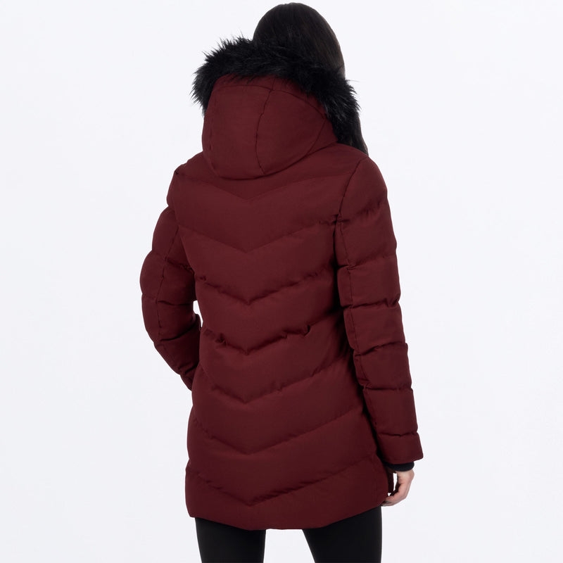 Chargez l'image dans la visionneuse de la galerie, Sage_Jacket_W_MerlotBlack_241036-_2710_Back
