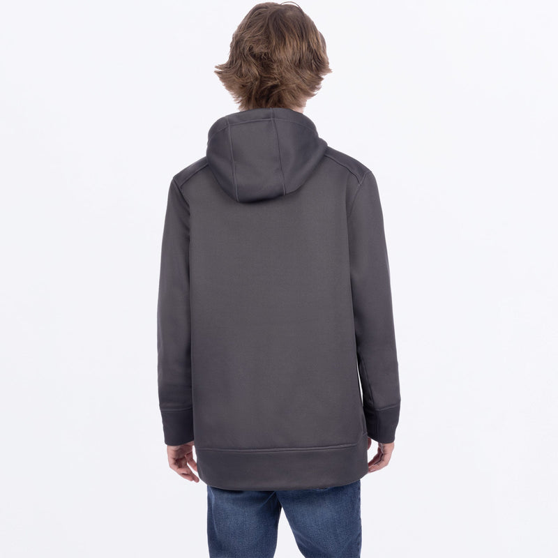 Chargez l'image dans la visionneuse de la galerie, EmblemTechPO_Hoodie_Y_AsphaltSplatter_251504-_0895_back
