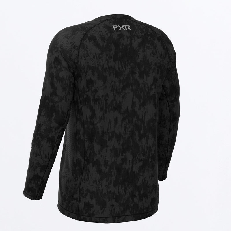 Chargez l'image dans la visionneuse de la galerie, M_Attack_Air_UPF_Longsleeve_asphalt_fiber_232089_0600_back
