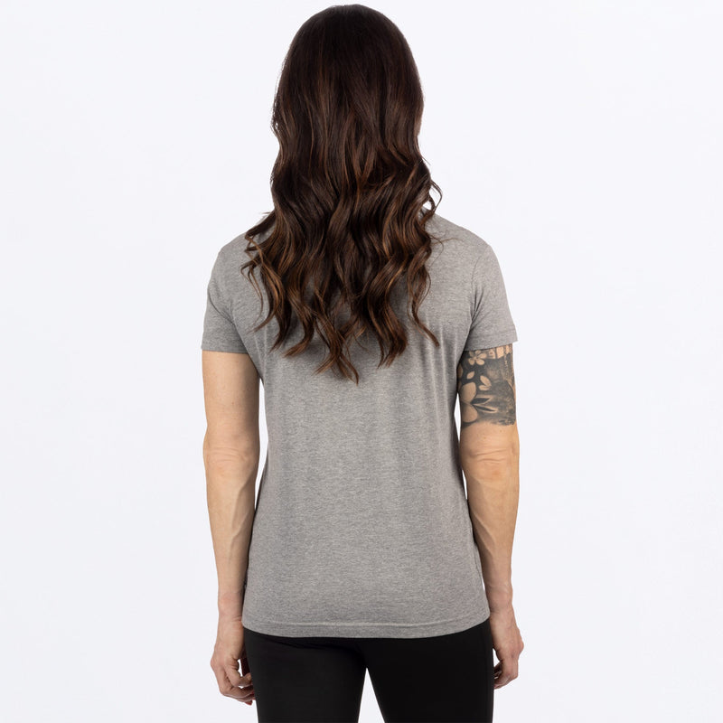 Chargez l'image dans la visionneuse de la galerie, Emblem_PremiumTShirt_W_GreyHeatherRazz_251411-_0728_back
