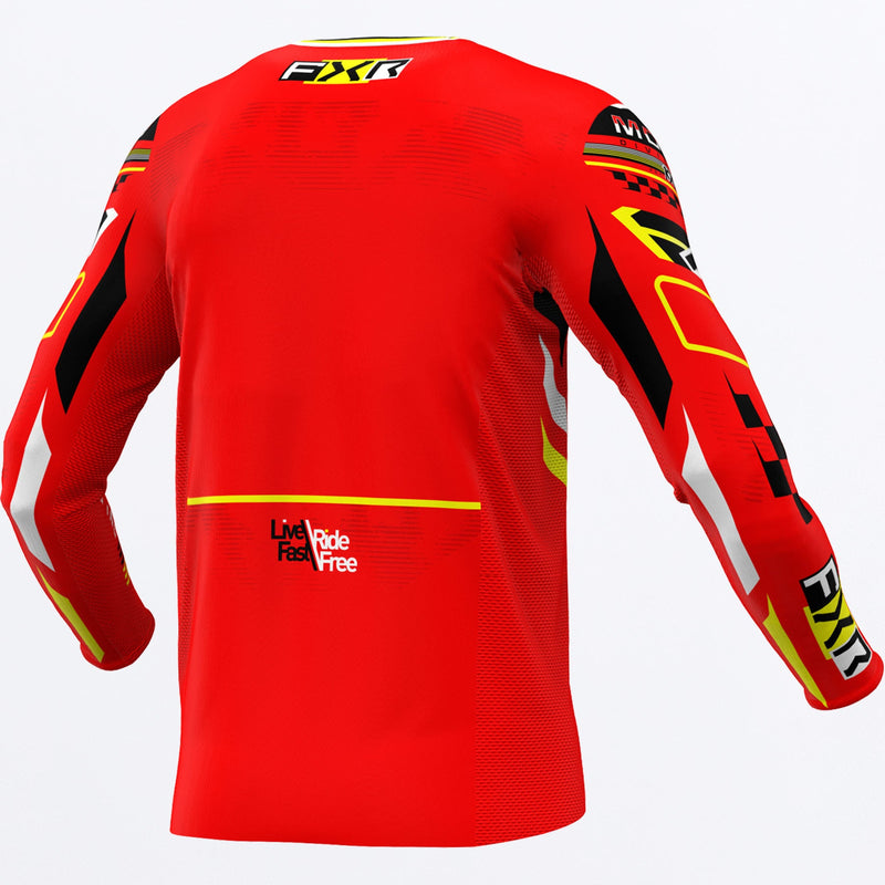 Chargez l'image dans la visionneuse de la galerie, Podium_GLADIATOR_MXJersey_RedBlackYellow_253335-_2010_back
