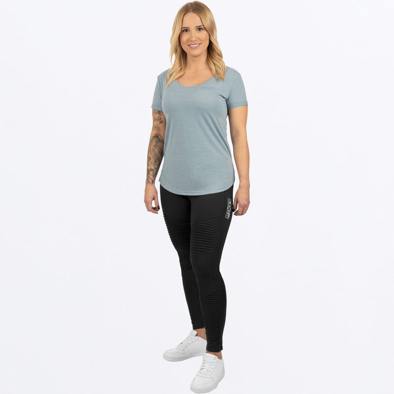 Chargez l'image dans la visionneuse de la galerie, Lotus_Active_Tshirt_W_LtSteel_232255-_0300_front
