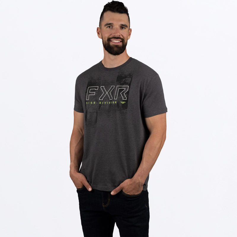 Chargez l'image dans la visionneuse de la galerie, BroadcastPremium_TShirt_CharHeatherBlack_231311-_0610_front
