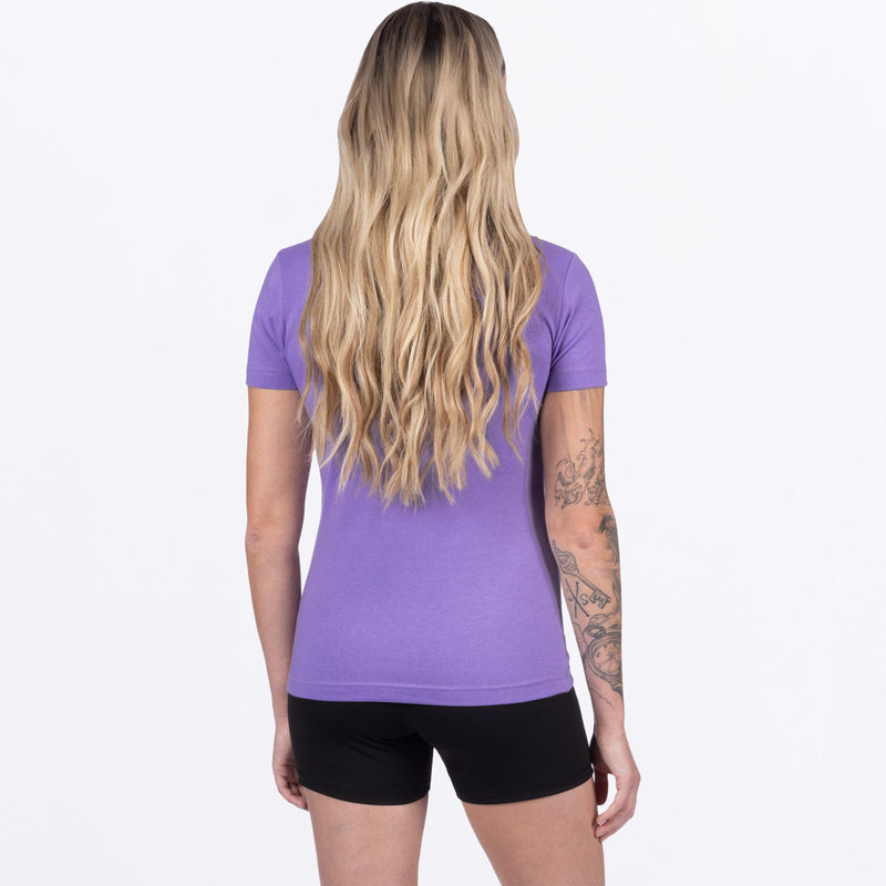 Chargez l'image dans la visionneuse de la galerie, HydrogenPremium_TShirt_W_Amethyst_252224-_8400_back
