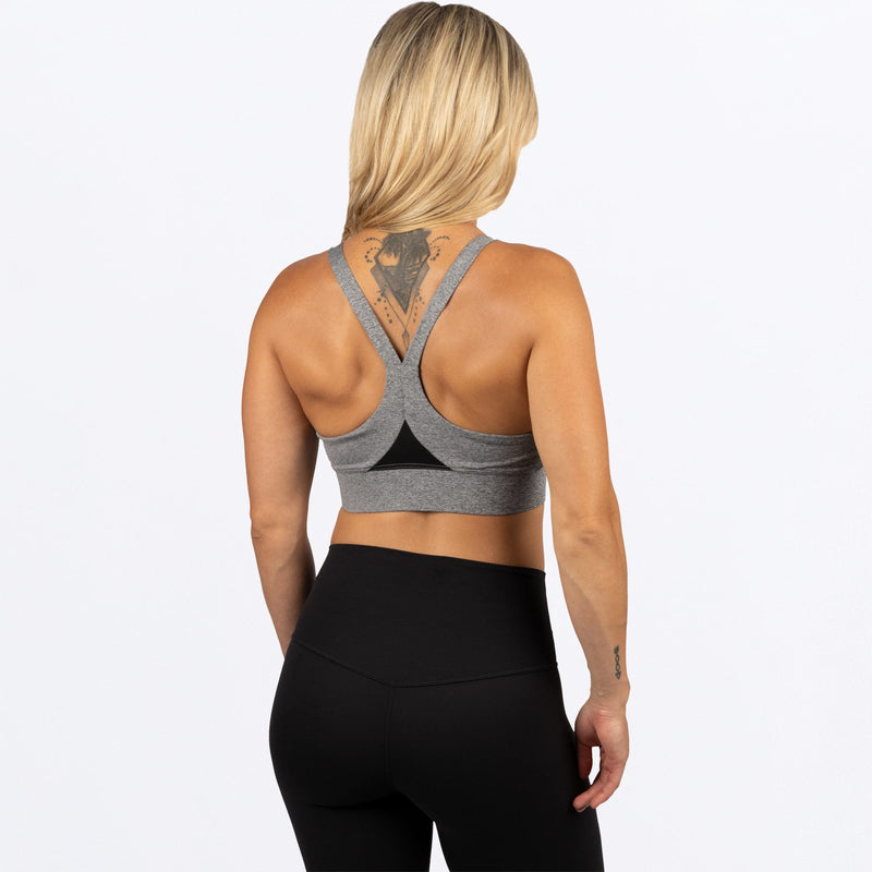 Chargez l'image dans la visionneuse de la galerie, Chakra_SportsBra_GreyHeatherGrey_231438-_0705_back
