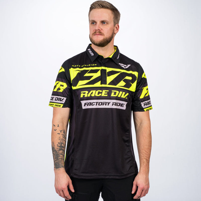 Chargez l'image dans la visionneuse de la galerie, Men's Race Division Tech Polo Shirt
