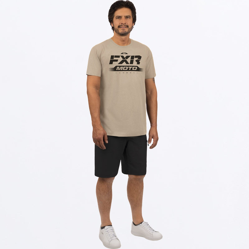 Chargez l'image dans la visionneuse de la galerie, Moto_Premium_T-Shirt_M_StoneBlack_232069_1710_fullbody
