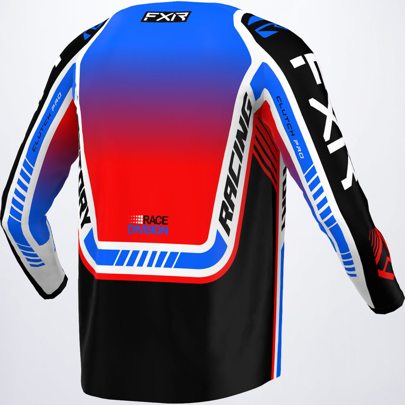 Chargez l'image dans la visionneuse de la galerie, ClutchPro_MXJersey_BlueRedWhite_233327-_4020_back
