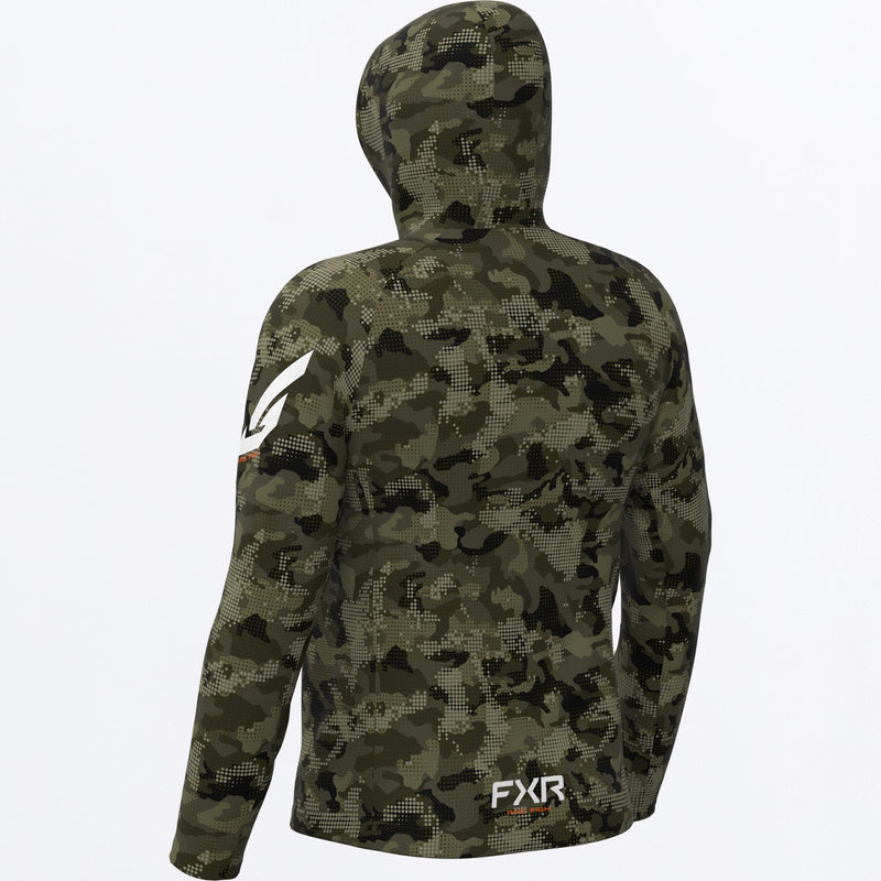 Chargez l'image dans la visionneuse de la galerie, MDerbyDriftCamoAirUPFPO_Hoodie_MossOrange_SKU_262082-_7930_Extra4
