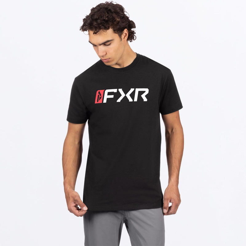 Chargez l'image dans la visionneuse de la galerie, MMiteredPremium_T-Shirt_BlackRed_SKU_271303-_1020_Front
