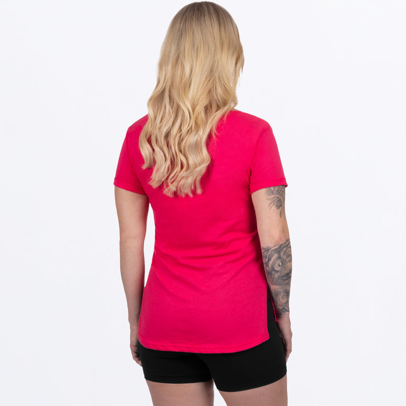 Chargez l'image dans la visionneuse de la galerie, Lotus_TShirt_W_Razz_242255-_2800_back**hover**
