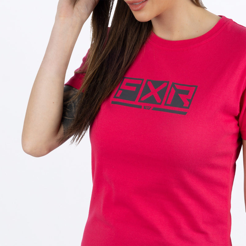 Chargez l'image dans la visionneuse de la galerie, PodiumPrem_TShirt_W_RazzAsphalt_241412-_2808_side
