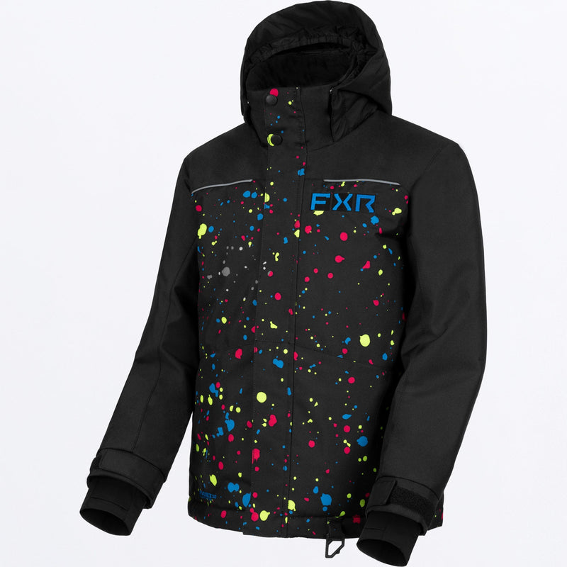 Chargez l'image dans la visionneuse de la galerie, Kicker_Jacket_Y_BlackSplatter_250421-_1095_front
