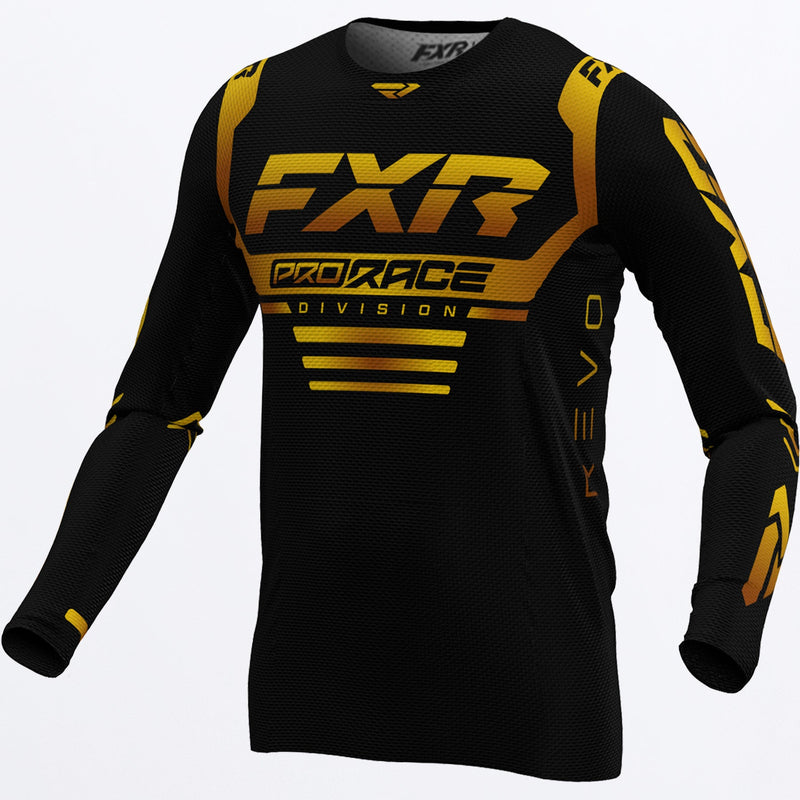 Chargez l'image dans la visionneuse de la galerie, Revo_MXJersey_YTH_BlackGold_2243302-_1062_front
