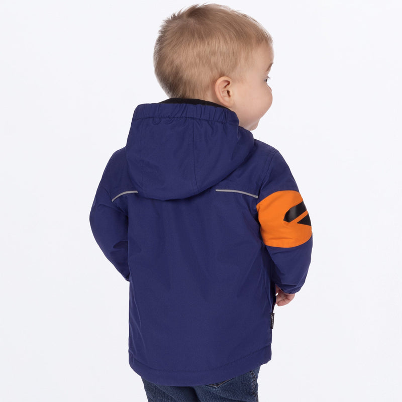Chargez l'image dans la visionneuse de la galerie, ToddlerAscendReversible_Jacket_DeepCobaltJaffaOrange_SKU_262203-_4530_Extra
