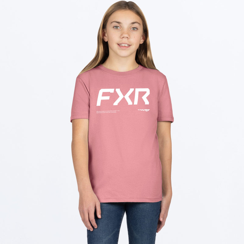 Chargez l'image dans la visionneuse de la galerie, YthHydrogenPremium_T-Shirt_Rose_SKU_261507-_9800_Front
