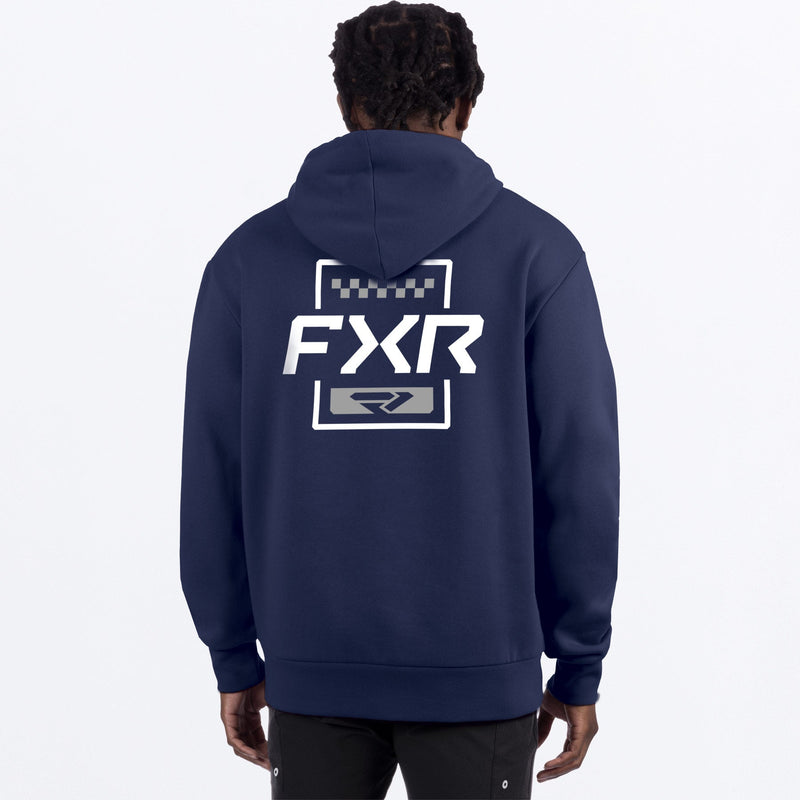 Chargez l'image dans la visionneuse de la galerie, MMiteredCottonPO_Hoodie_MidnightGrey_SKU_271166-_4705_Extra**hover**

