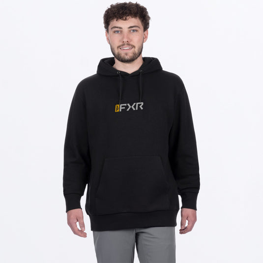MMiteredCottonPO_Hoodie_BlackKash_SKU_271166-_1062_Front