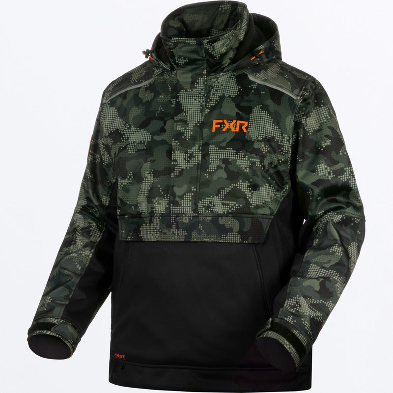 Chargez l'image dans la visionneuse de la galerie, MEvolutionFASTTechShell_Anorak_OliveDriftCamo_SKU_260958-_7871_Front
