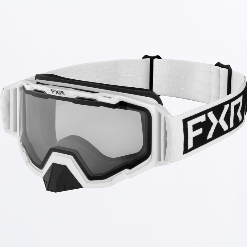Chargez l'image dans la visionneuse de la galerie, MaverickClear_Goggles_White_223110-_0100_Front
