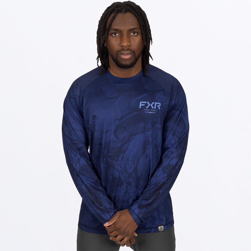 Chargez l'image dans la visionneuse de la galerie, MBigTrebleAirUPF_Longsleeve_DeepCobaltUndertowWalleye_SKU_262083-_4500_Extra3
