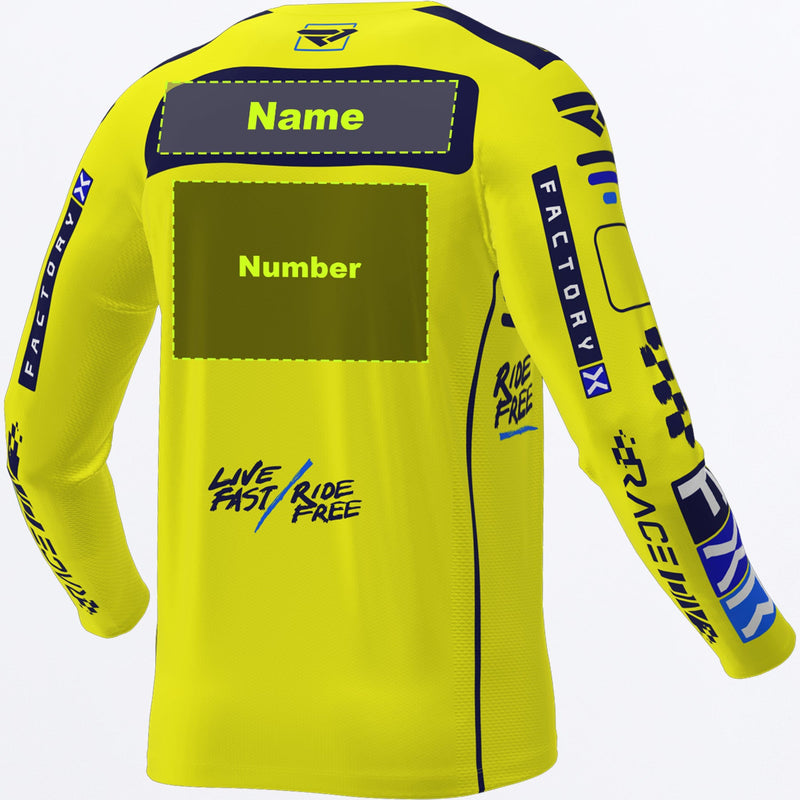 Chargez l'image dans la visionneuse de la galerie, Custom_PodiumProGladiator_MXJersey_YellNavyBlue_243395-_6045_backs
