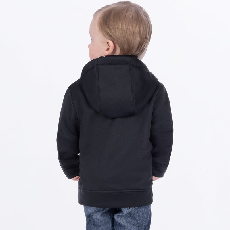 Chargez l'image dans la visionneuse de la galerie, Toddler_RaceDiv_TechZip_Hoodie_Y_BlackLime_251503-_1070_back
