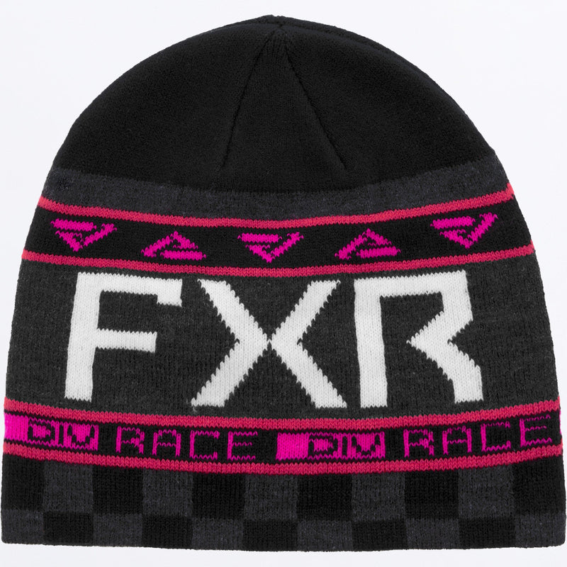 Chargez l'image dans la visionneuse de la galerie, RaceDiv_Beanie_BlackEPink_231625-_1094_front
