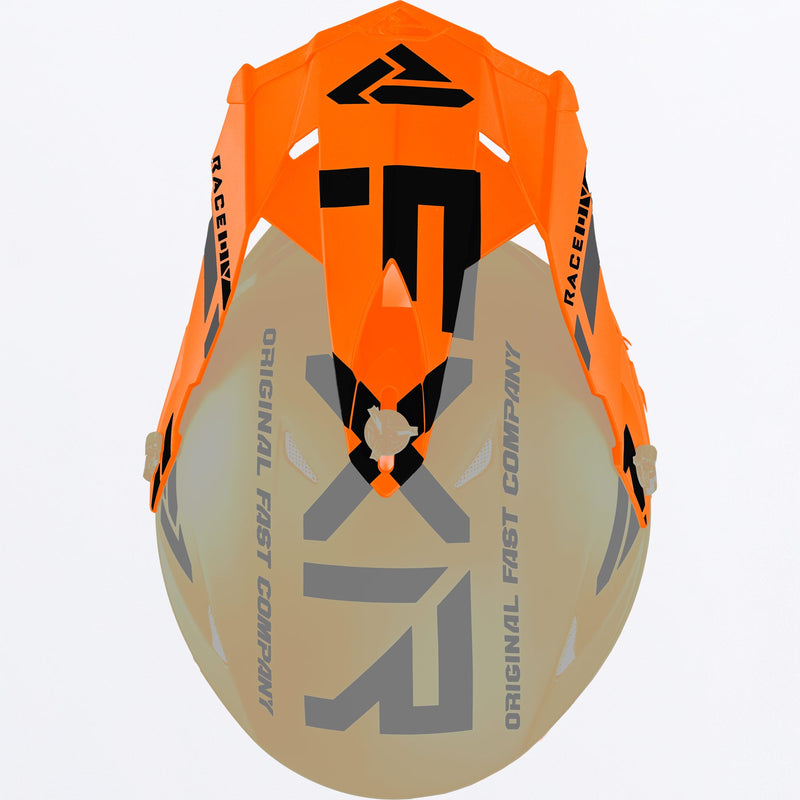 Chargez l'image dans la visionneuse de la galerie, BladeRaceDiv_HelmetPeak_OrangeBlack_221706-_3010_front

