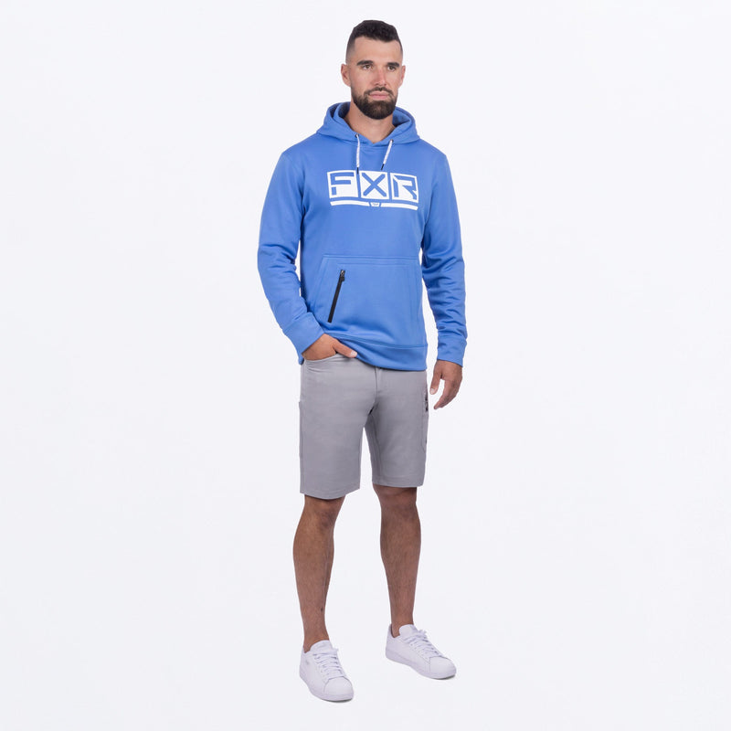 Chargez l'image dans la visionneuse de la galerie, PodiumTechPO_Hoodie_M_TranquilBlueWhite_242038-_4001_frontFULL
