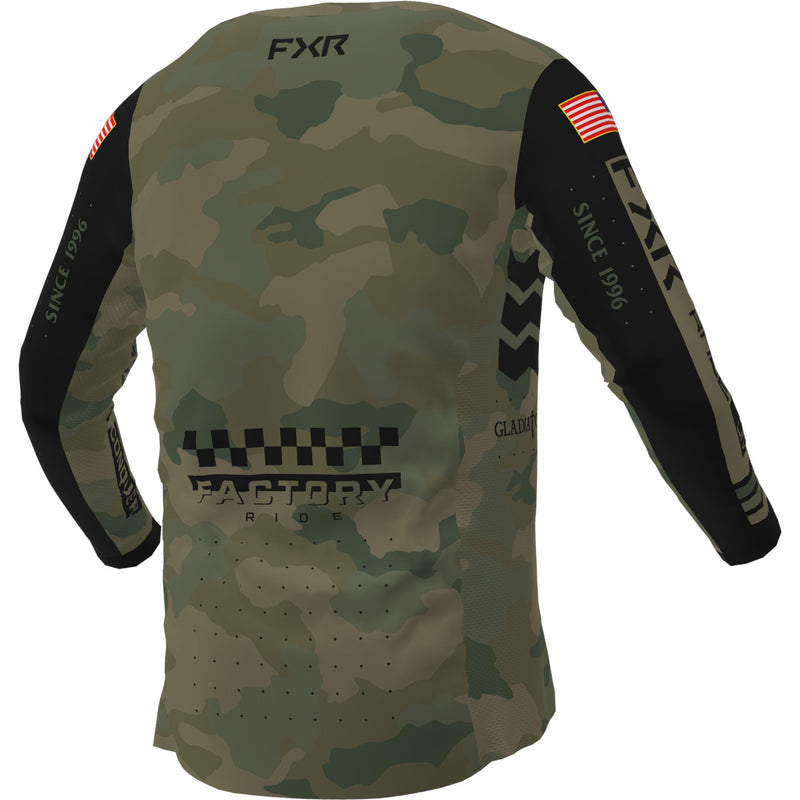Chargez l'image dans la visionneuse de la galerie, PodiumGladiator_MXJersey_ConquerCamoUSA_233326-_7600_back
