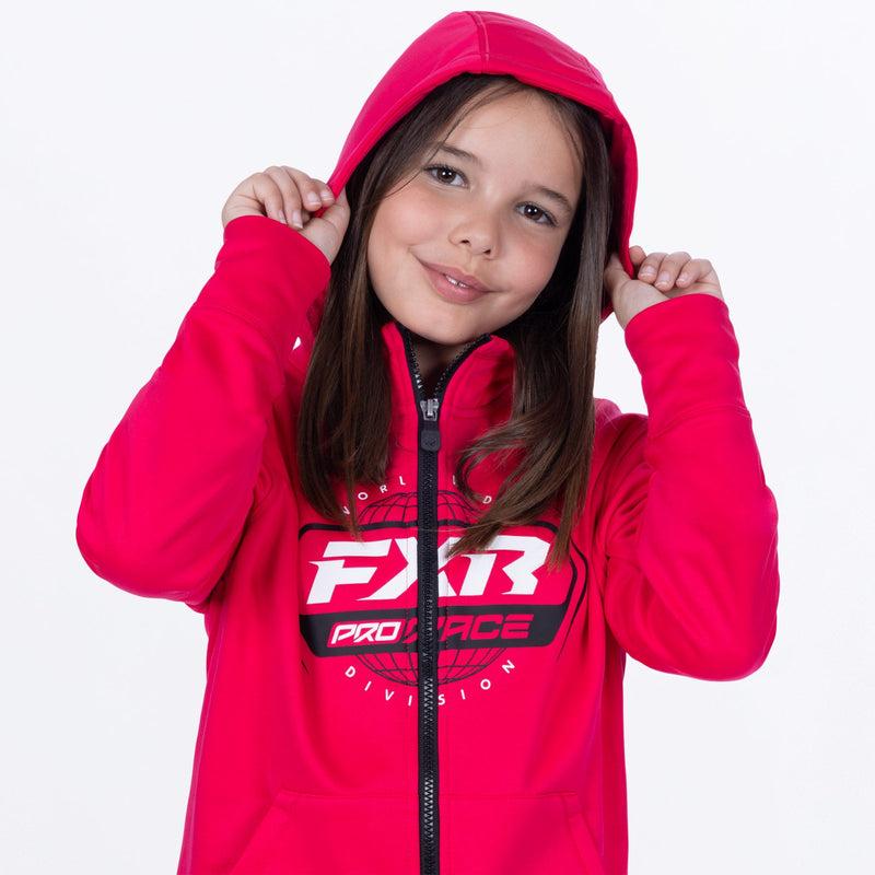 Chargez l'image dans la visionneuse de la galerie, RaceDiv_TechZip_Hoodie_Y_Razz_251502-_2800_side
