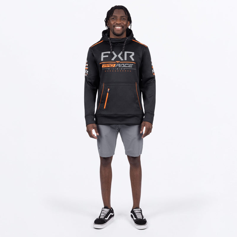 Chargez l'image dans la visionneuse de la galerie, MRaceDivTechPO_Hoodie_BlackOrange_SKU_252036-_1030_Extra1
