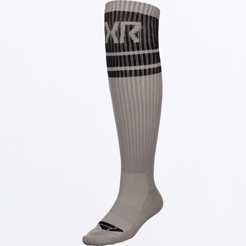 Chargez l'image dans la visionneuse de la galerie, Moto_Sock_GreyBlack_261635-_0510_front
