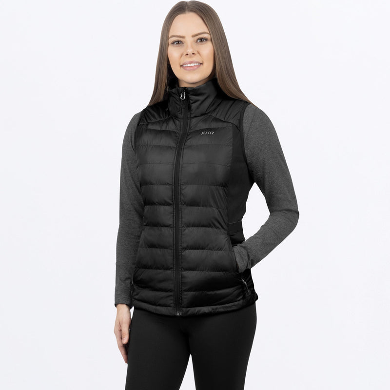 Chargez l'image dans la visionneuse de la galerie, Phoenix_Quilted_Vest_W_Black_241205-_1000_Front
