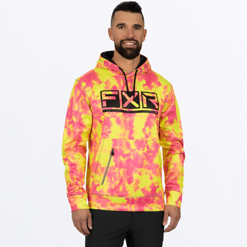 Chargez l'image dans la visionneuse de la galerie, PodiumTech_POHoodie_M_NeonAcidBlack_232038-_6610_Front
