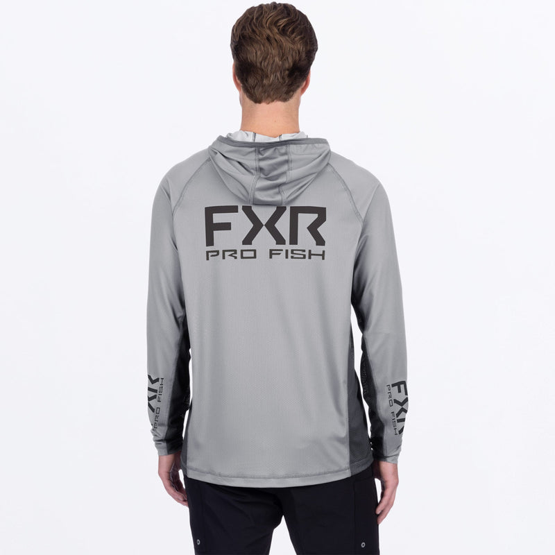 Chargez l'image dans la visionneuse de la galerie, Derby AirUPF_PO_Hoodie_M_GreyAsphalt_252097-_0508_back
