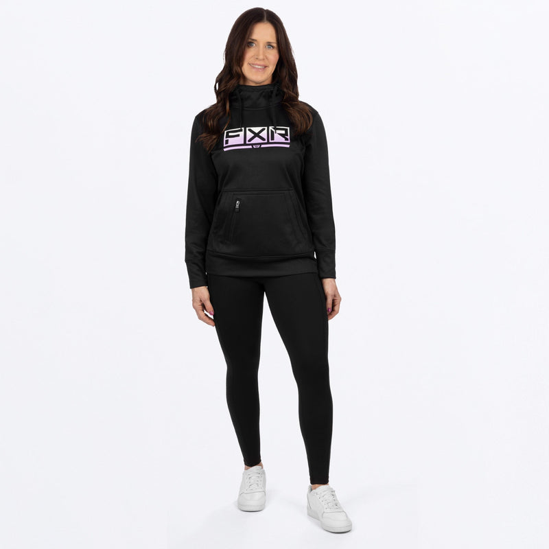 Chargez l'image dans la visionneuse de la galerie, PodiumTechPO_Hoodie_W_BlackLilac_241215-_1087_FrontFULL

