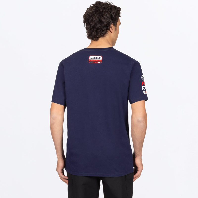 Chargez l'image dans la visionneuse de la galerie, MRaceDivisionPremium_T-Shirt_NavyRed_SKU_271304-_4520_Extra
