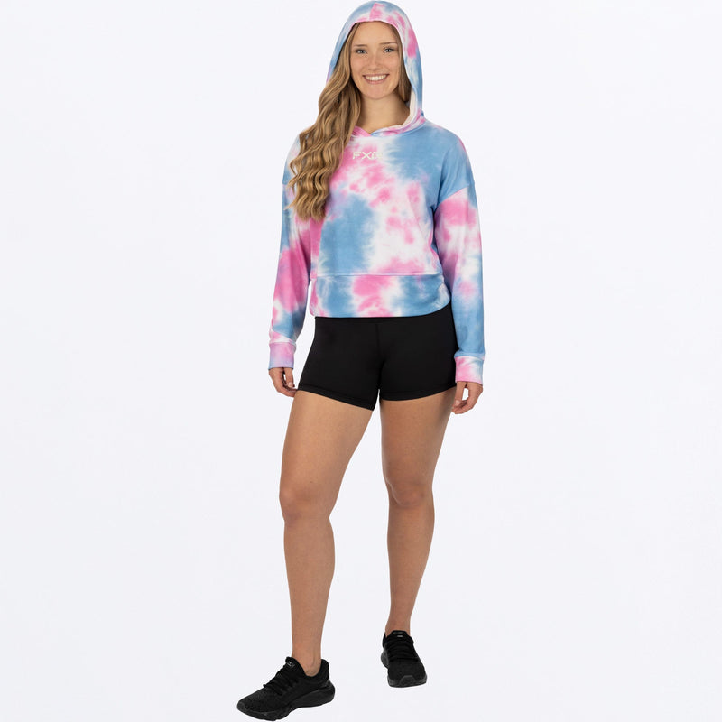 Chargez l'image dans la visionneuse de la galerie, Balance_Cropped_PO_Hoodie_W_PinkBlueDye_232253-_9441_Hood
